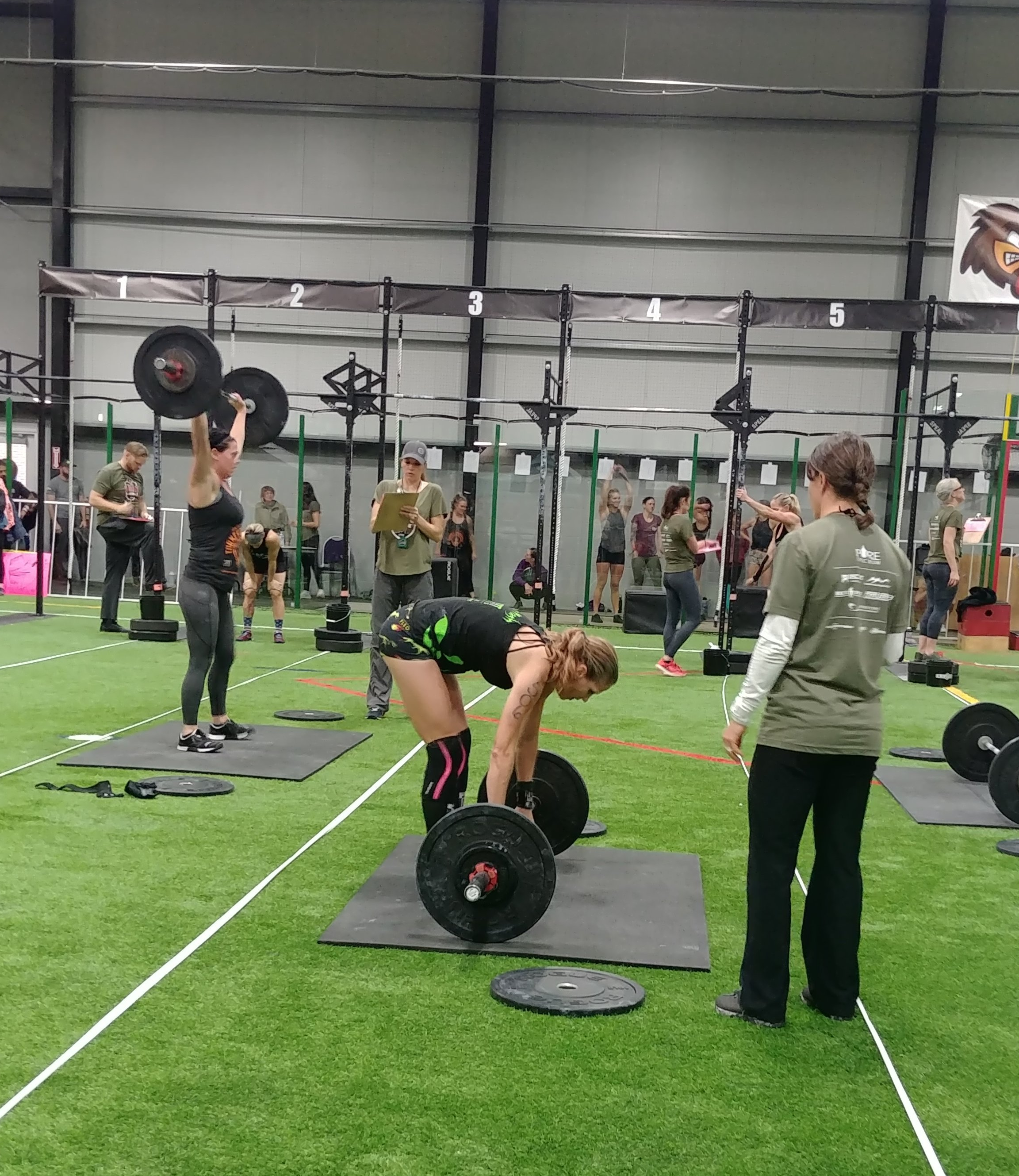 hotcrossfitchicks at local crossfit competitions in denver, co